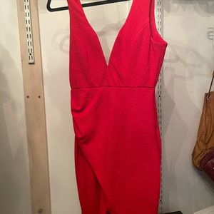 Red dress Madison square